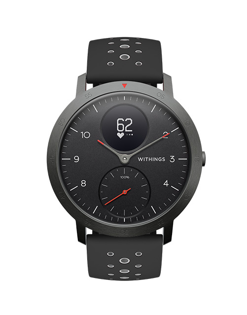 <p style="text-align: left;"><strong>Montre Connectée Hybride Withings Steel HR Sport 40mm</strong></p>